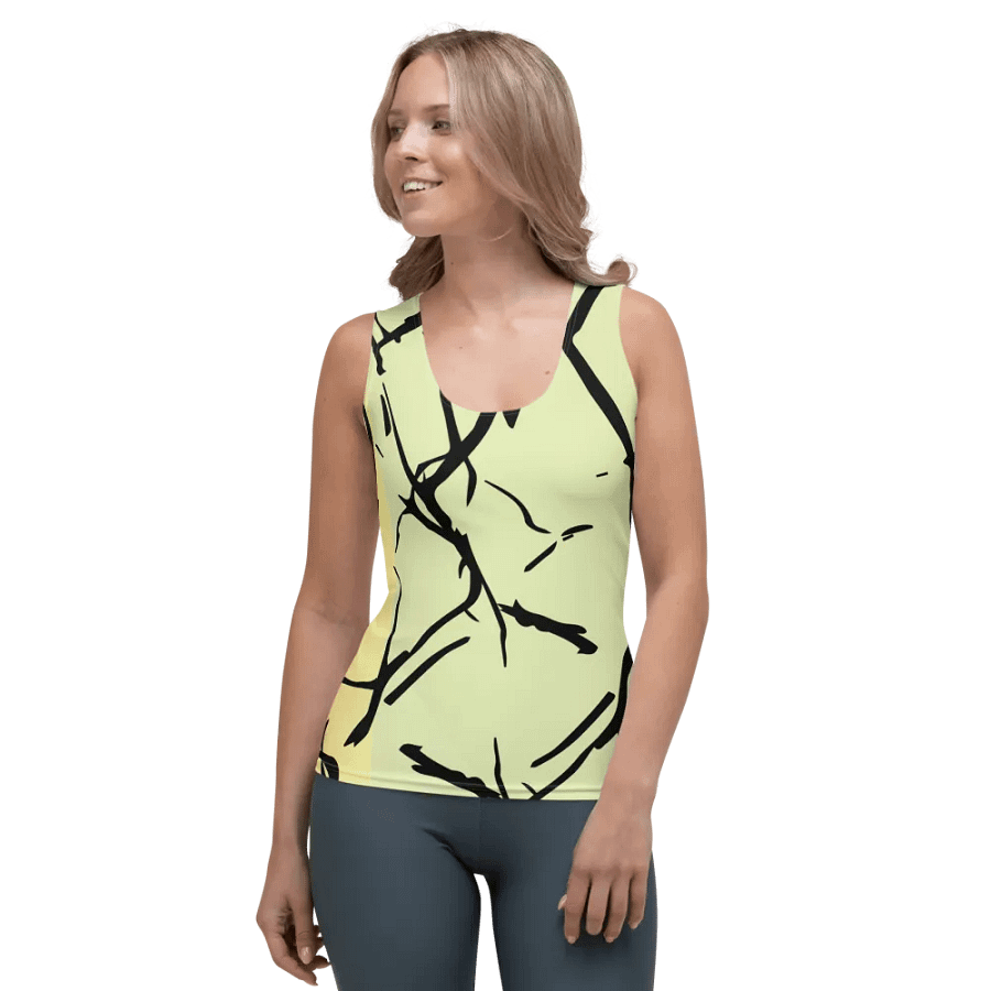 Tank Top by Sublicolor/Enigma Lime-Orange product image (3)