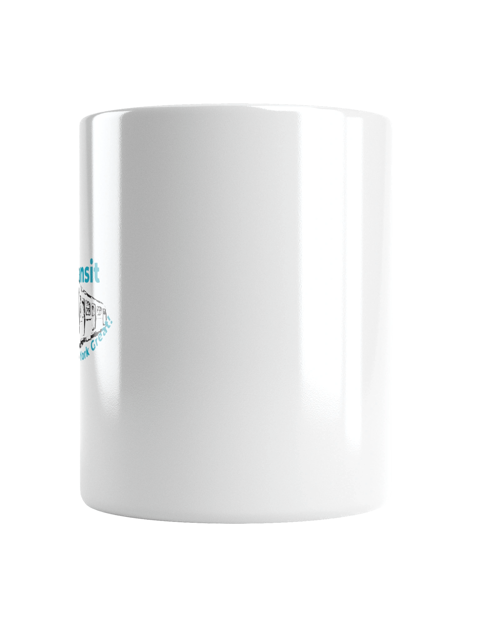 "Transit Makes New York Great" Mug (White) product image (6)