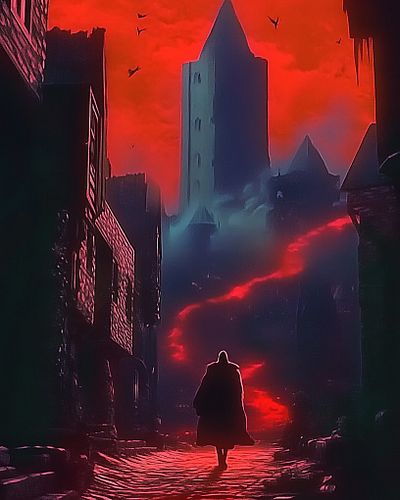 through and through.
#darkfantasy #midjourney #fleshmoore