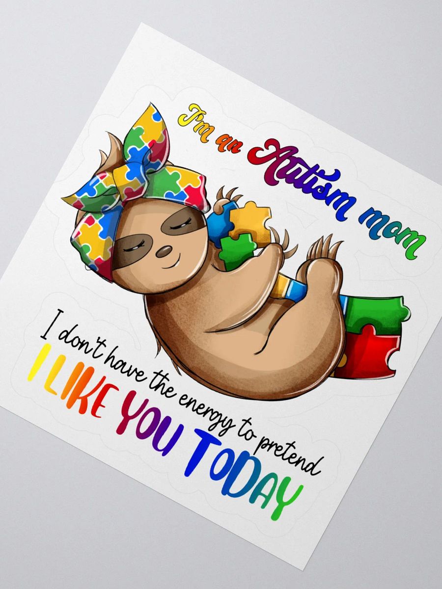 Autism Mom3 Sticker product image (4)