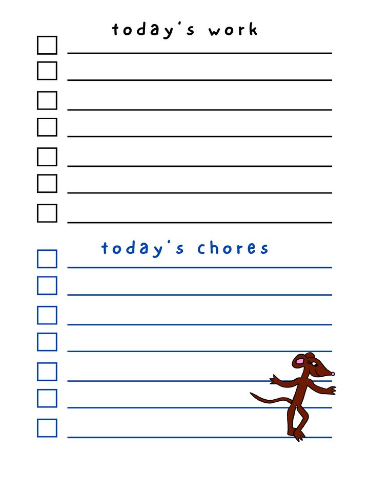 🐭🍷 Burgundy Rat Girl Dry Erase To-Do List – Stylish, Smart, and Ready to Help You Plan! 🍷🐭 product image (2)