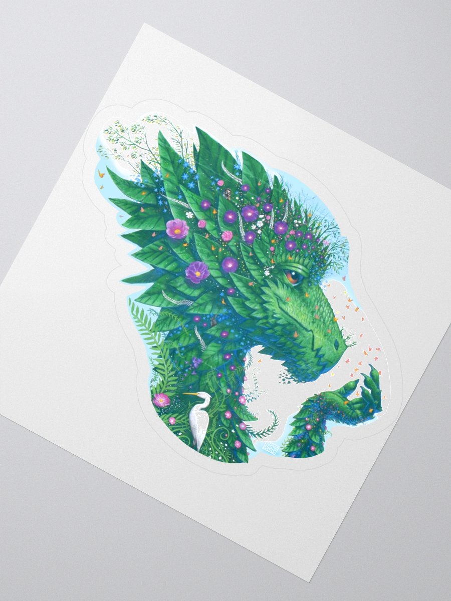Enchanted Forest Dragon of Brookline Sticker product image (2)