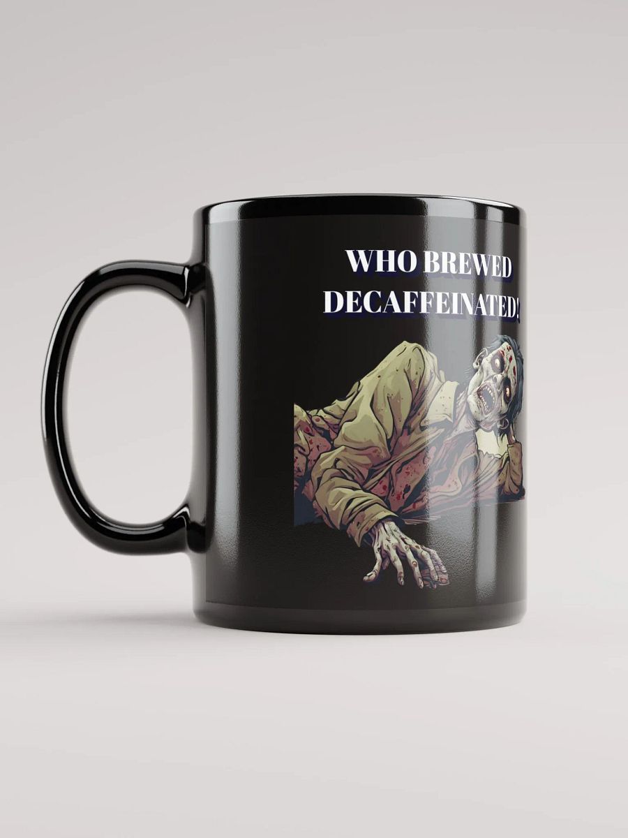Who Brewed Decaffeinated! Funny Coffee T-shirt product image (12)