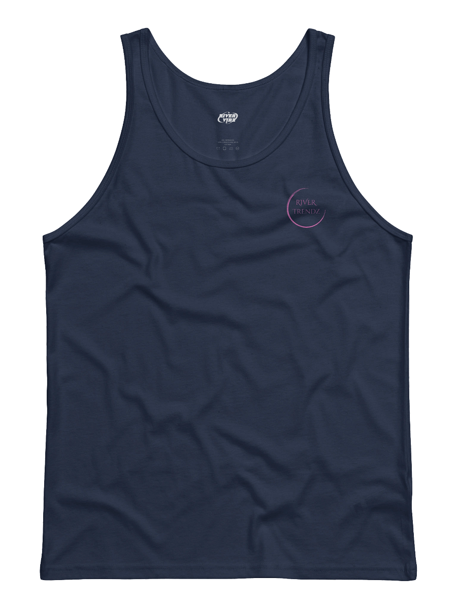 Men's Pink Faded Circle River Trendz Logo Tank product image (1)