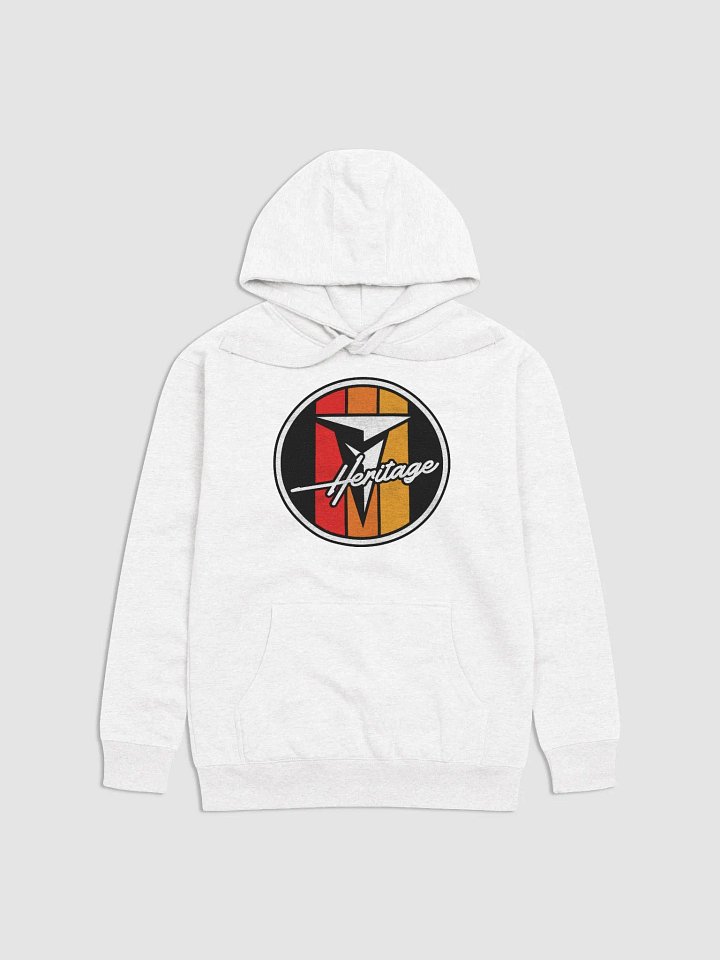 Retro Heritage Logo Hoodie White product image (1)