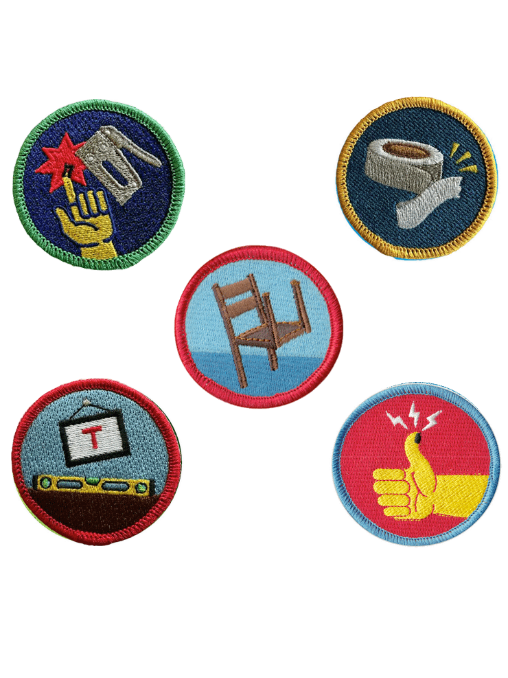 Home Project Mishaps (de)Merit Badge Bundle product image (1)