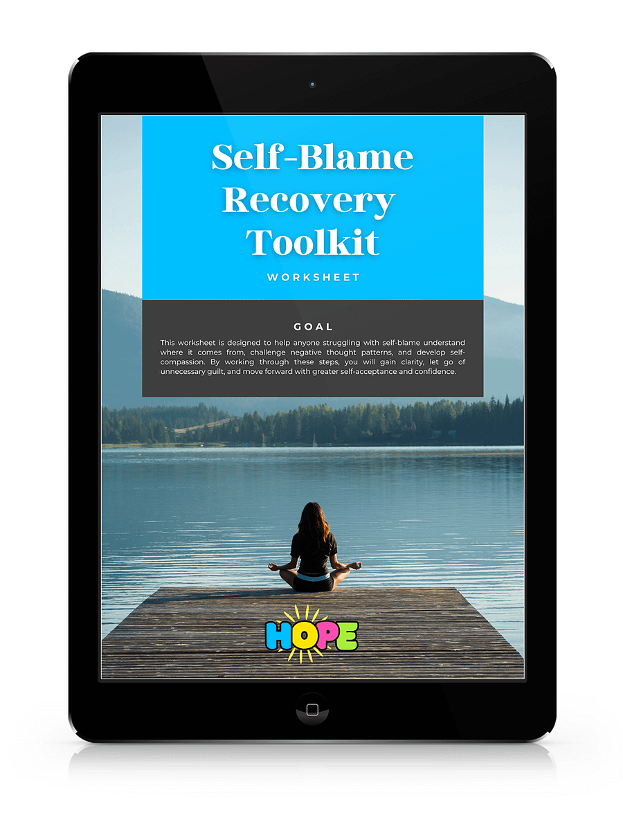 Self-Blame Recovery: A Guided Journal for Letting Go of Guilt product image (1)