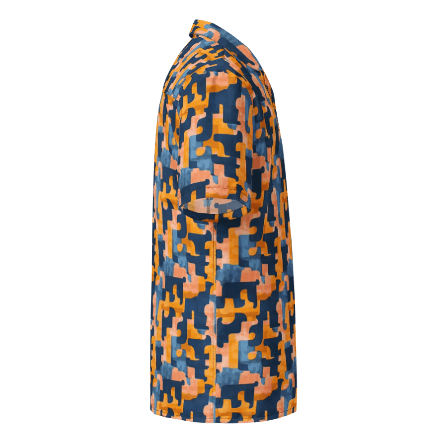 Flowing Shapes | Unisex Hawaiian Shirt product image (8)