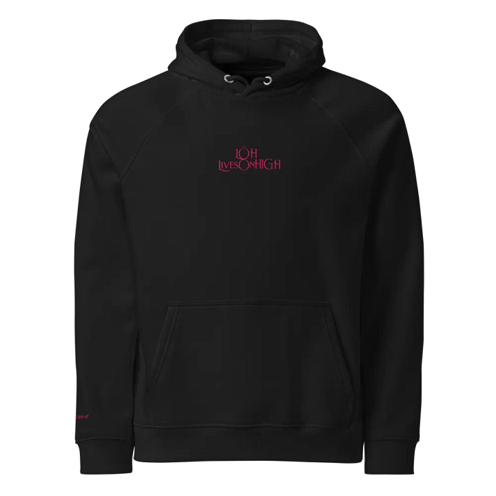 The Lives On HIGH | NEW CHAPTER | UNISEX Hoodie | Pink product image (1)
