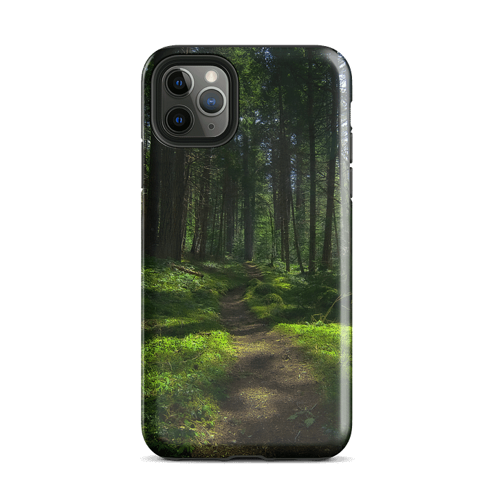 Lower Dungeness Trail Timber sun lighting Tough iPhone® Case product image (2)