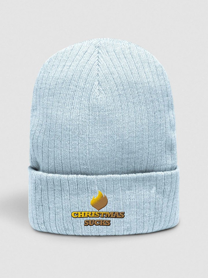 Christmas Sucks (Gold) - Blackfire Beanie product image (1)