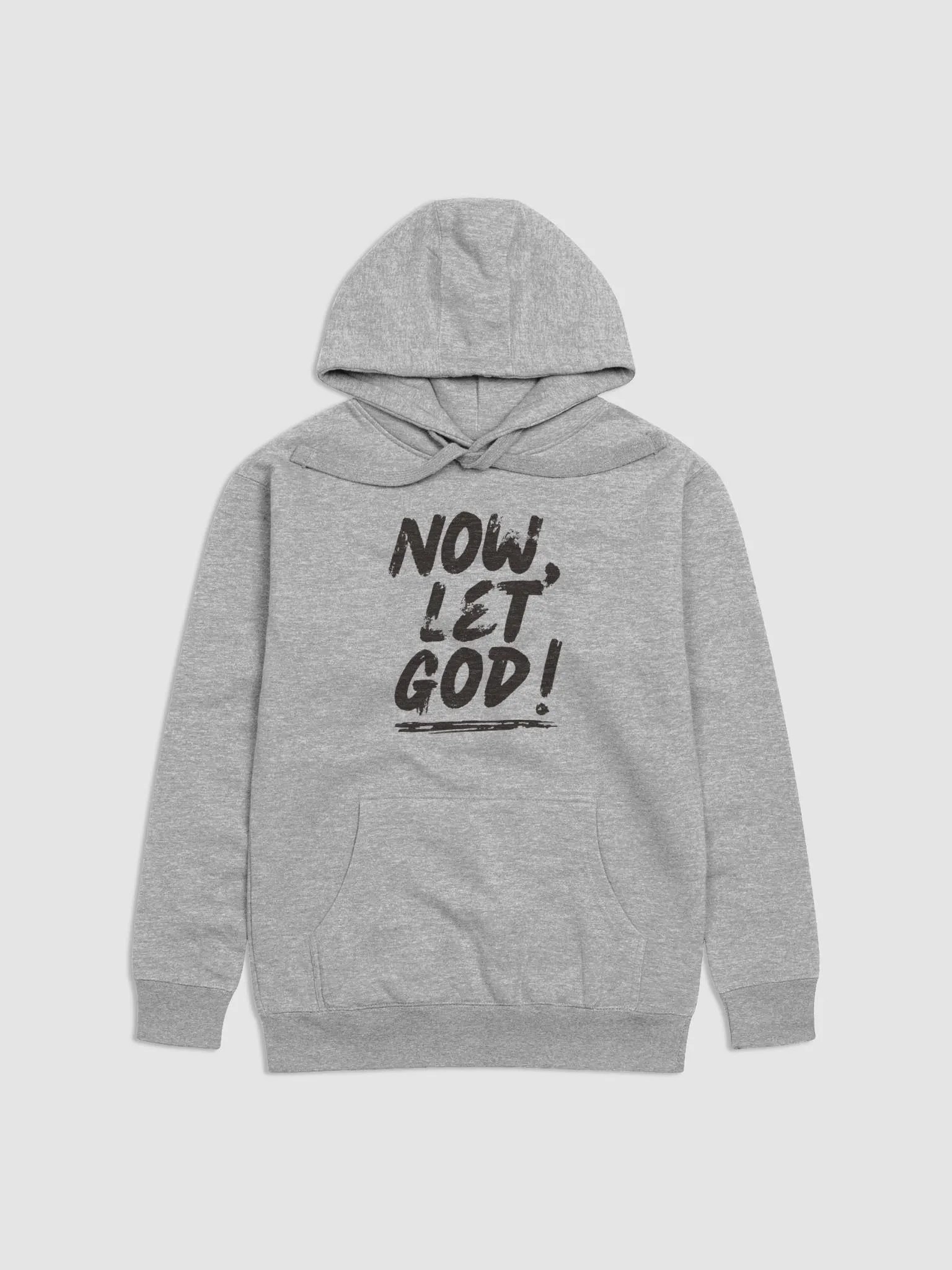 NLG! Black Front Print Hoodie product image (3)