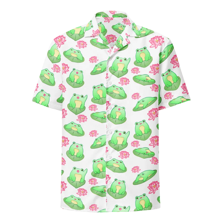 Kawaii Froggie Button Tee product image (1)