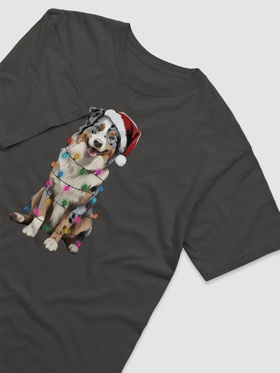 Funny Australian Shepherd(Blue Merle) Christmas T-Shirt product image (26)