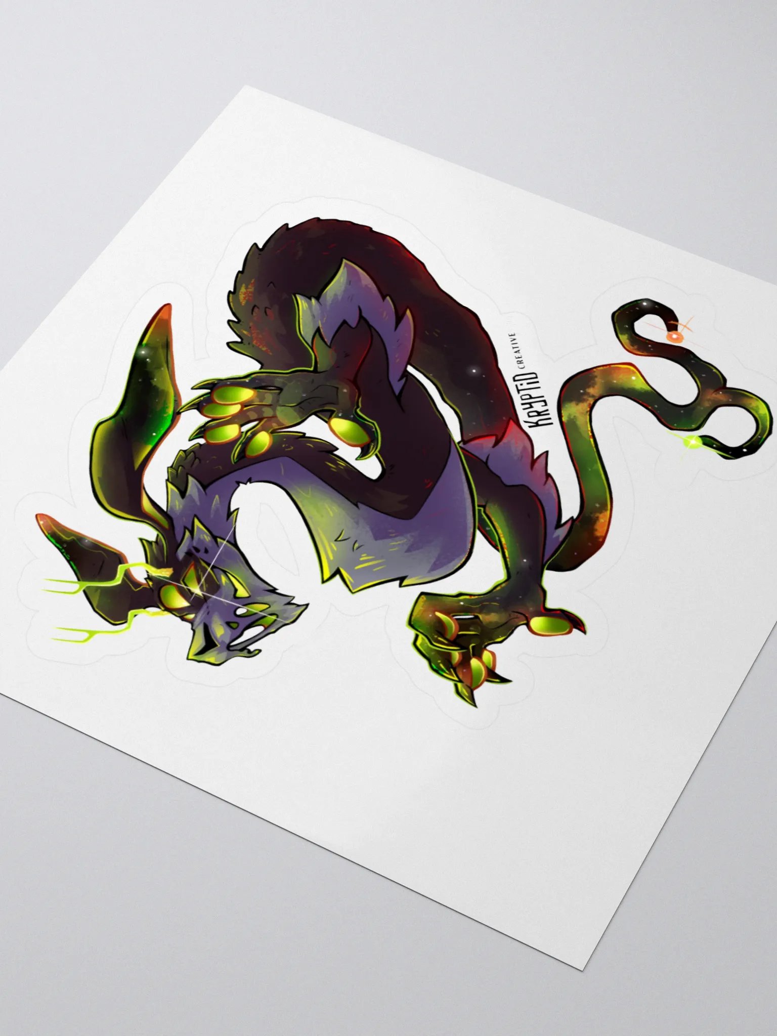 Space Jackalope Sticker product image (3)