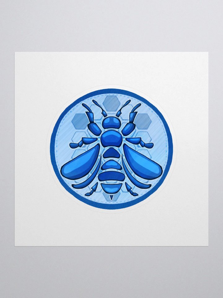 Blue Bees Sticker product image (1)