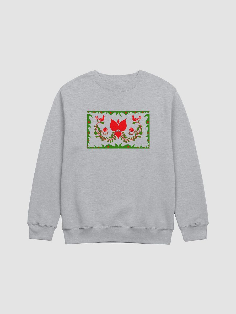 Hungarian Folk Art Silver Sweatshirt product image (1)