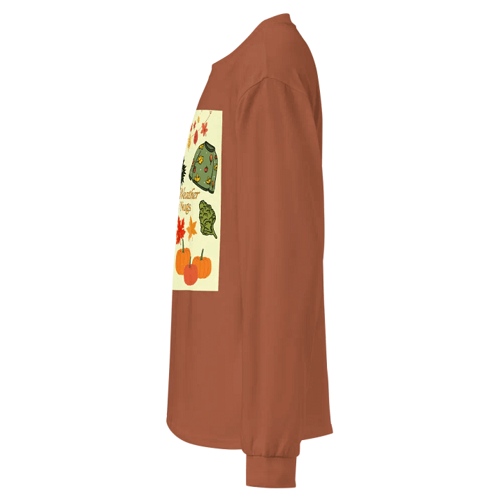 Autumn Cannabis Vibes Long Sleeve Shirt product image (2)