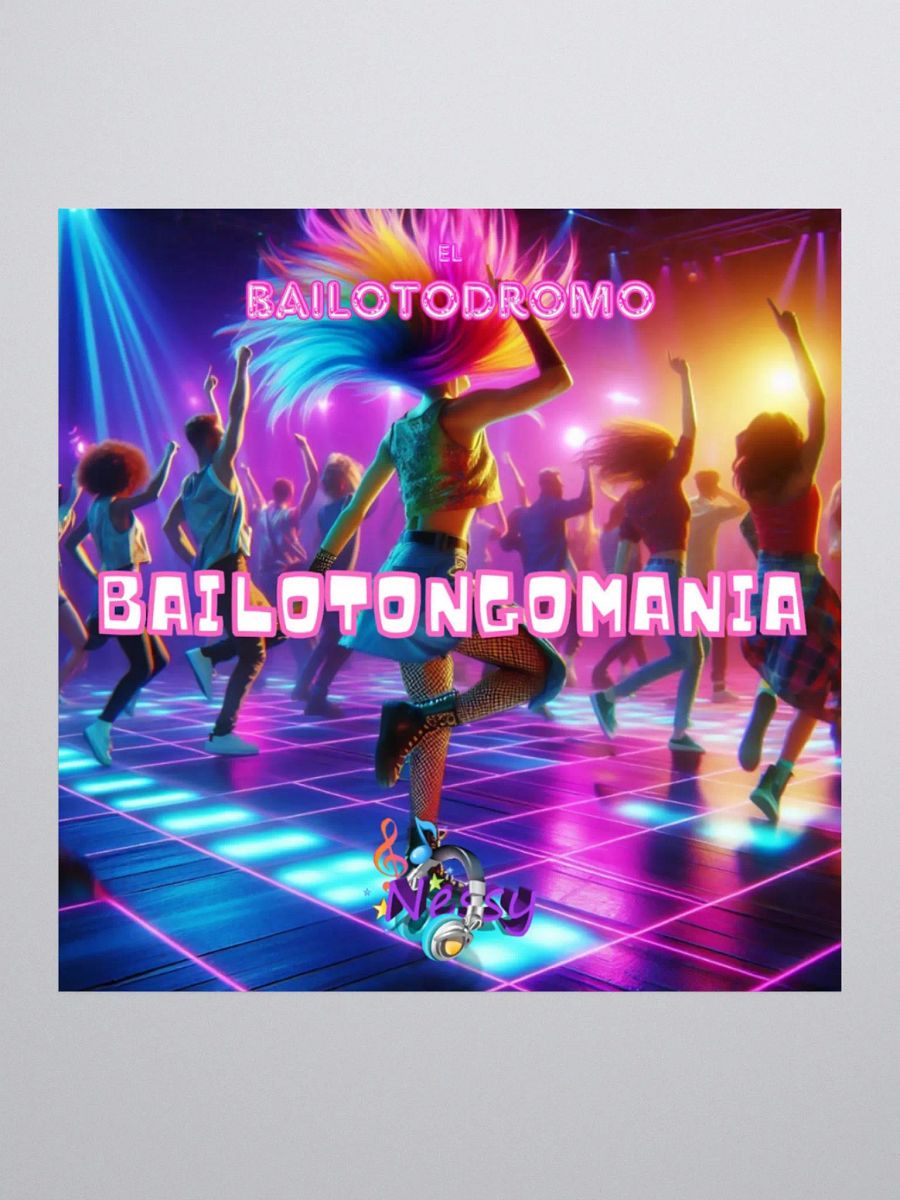 Sticker sencillo Bailotongomania product image (1)