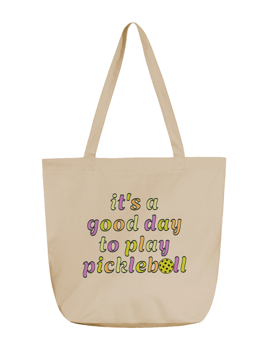 Its A Good Day To Play Pickleball Vibrant Eco Tote product image (5)