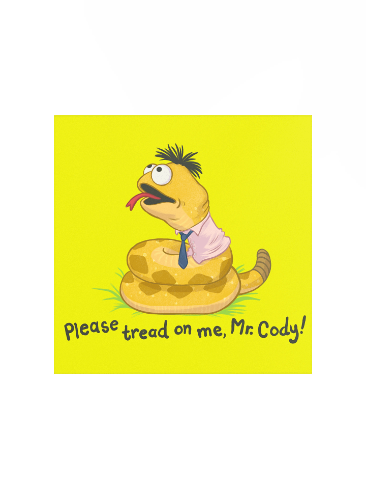Warmbo "Please Tread On Me" Poster product image (1)