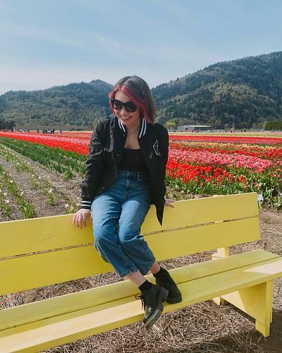 annual trip to see the flowers! 🌷