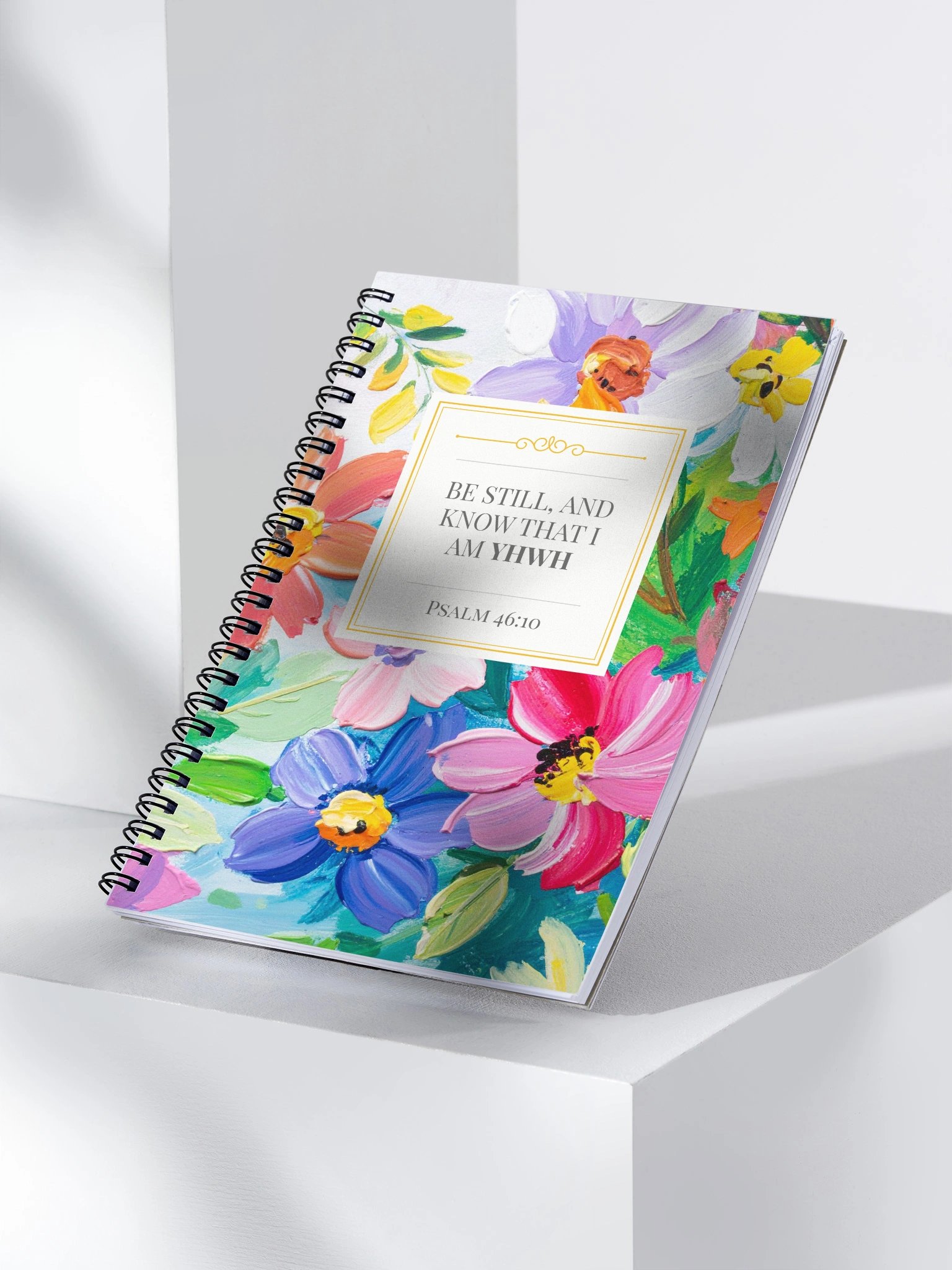 Be Still Floral Notebook product image (3)