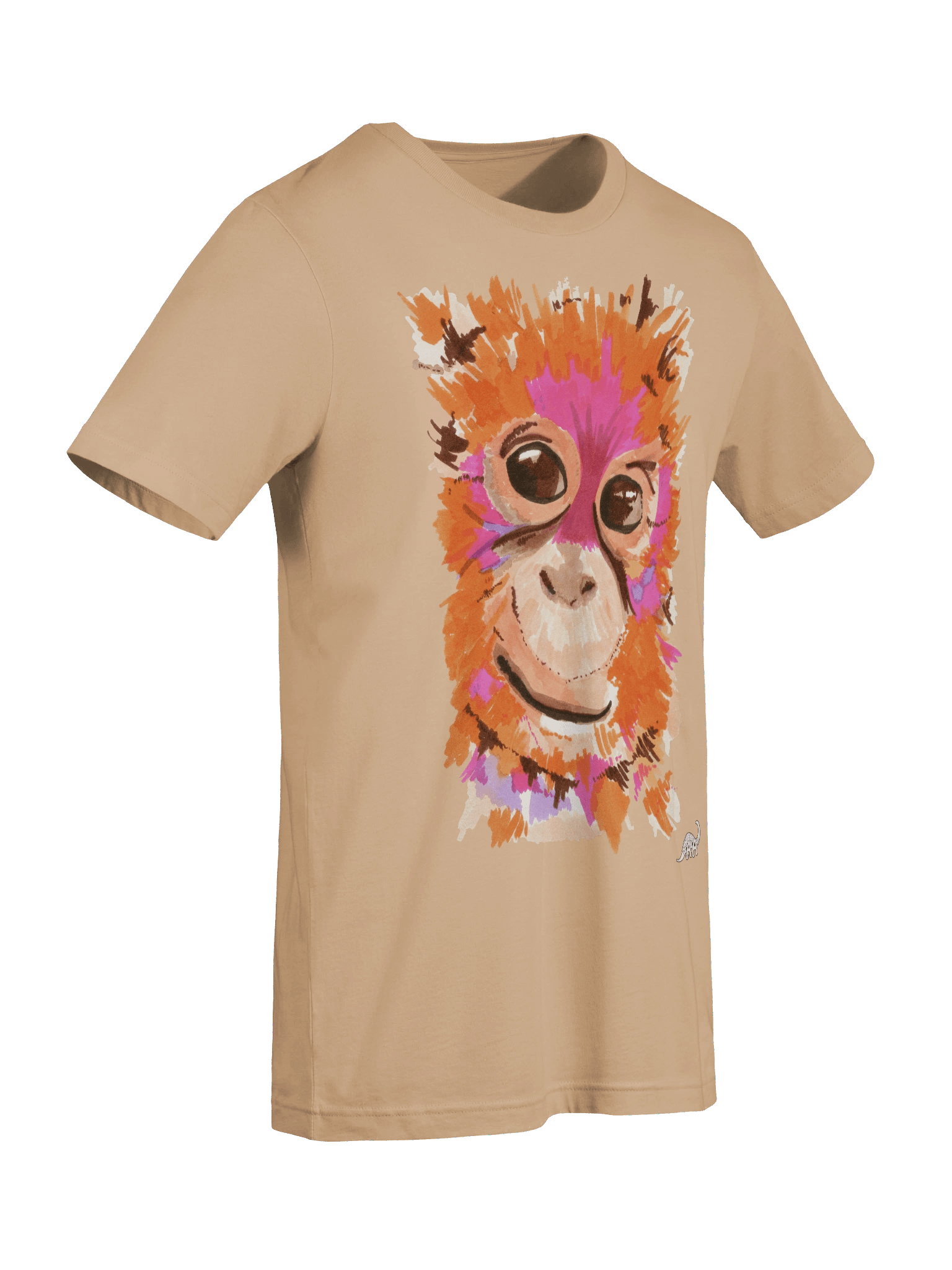 Orangutan Watercolour Supersoft Premium T-Shirt product image (5)