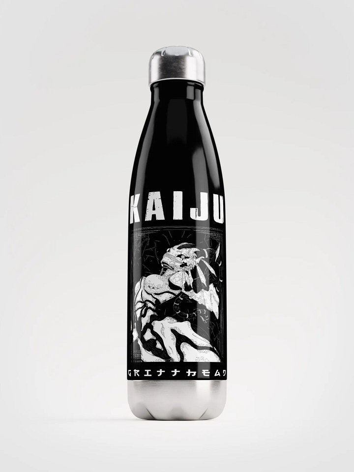 KAIJU Blackout Steel Water Bottle product image (1)