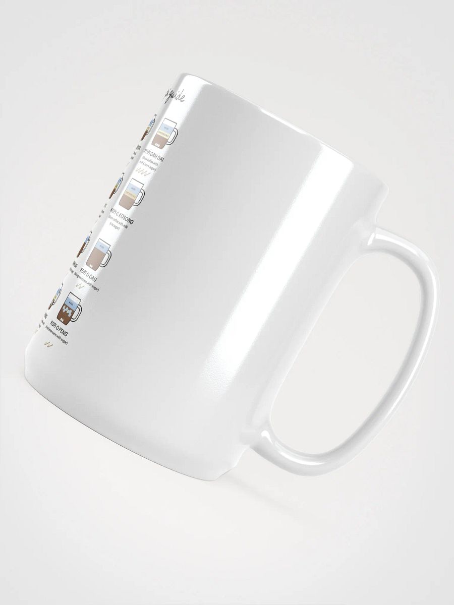 Singapore Coffee Guide White Mug product image (4)