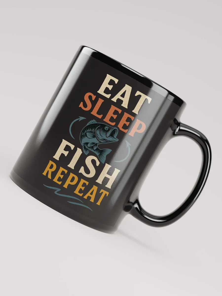 Funny Fishing Mug – Eat Sleep Fish Repeat product image (8)