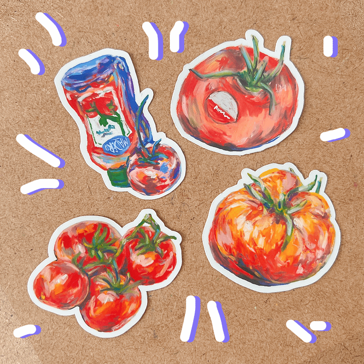 Stickers set Tomatoes product image (1)