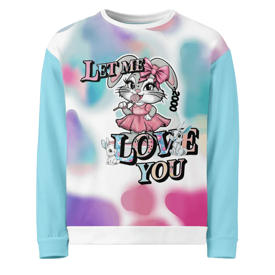 Let me love you-Recycled Unisex Sweatshirt product image (4)