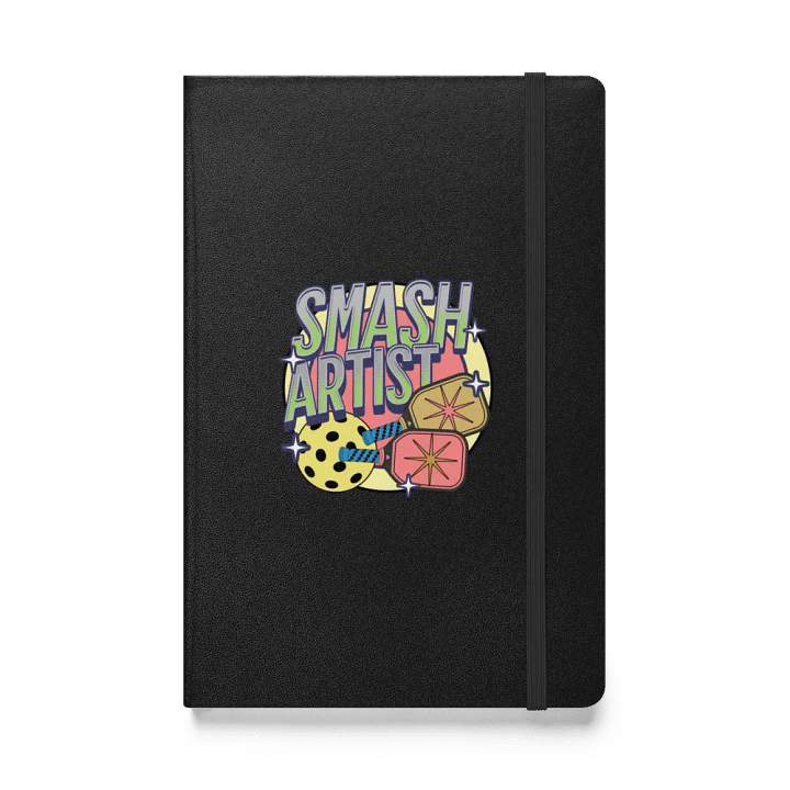 Smash Artist Pickleball Hardcover Notebook product image (1)