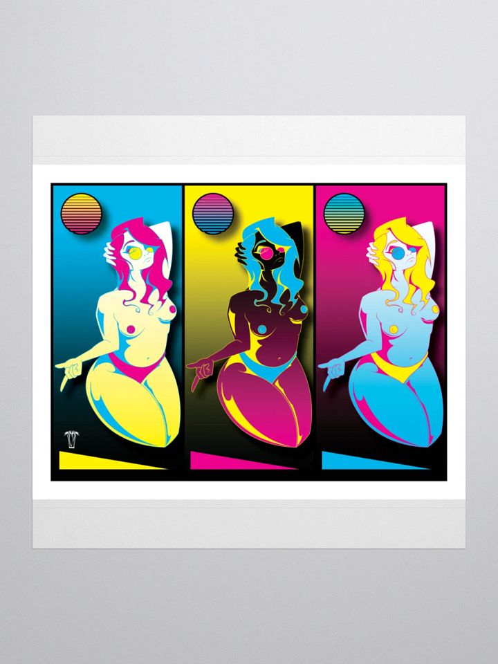 Something Retro-ish Sticker product image (1)