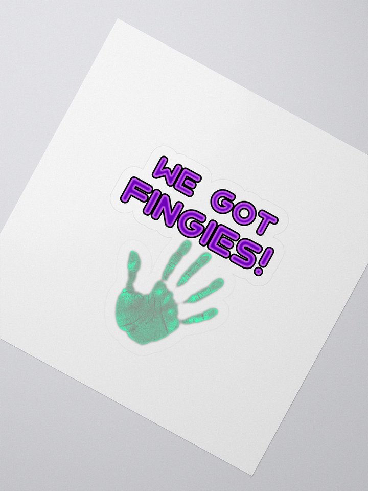 Fingies Kiss Cut Stickers product image (2)