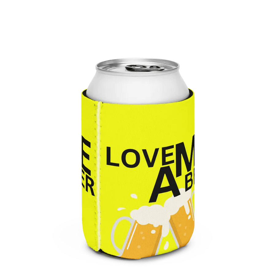 LOVE ME A BEER Can Cooler product image (4)