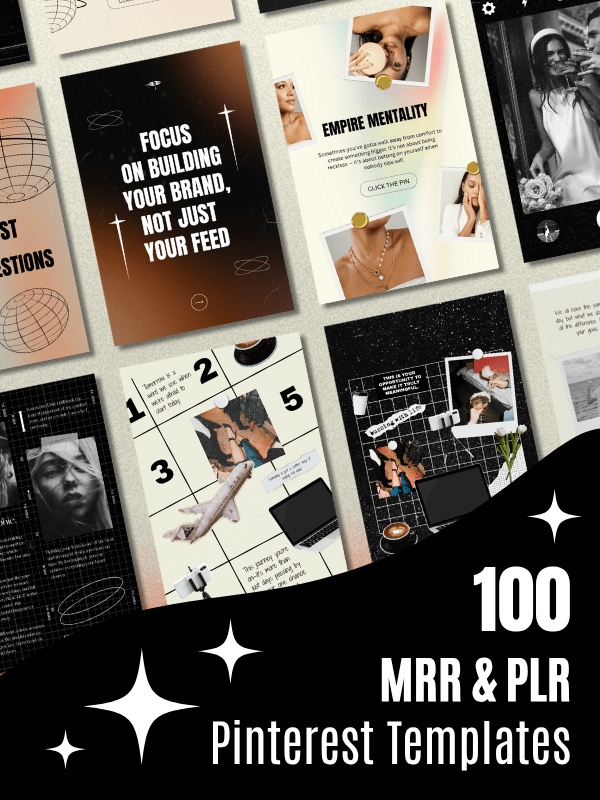 MRR/PLR Pinterest Templates for Coaching product image (1)