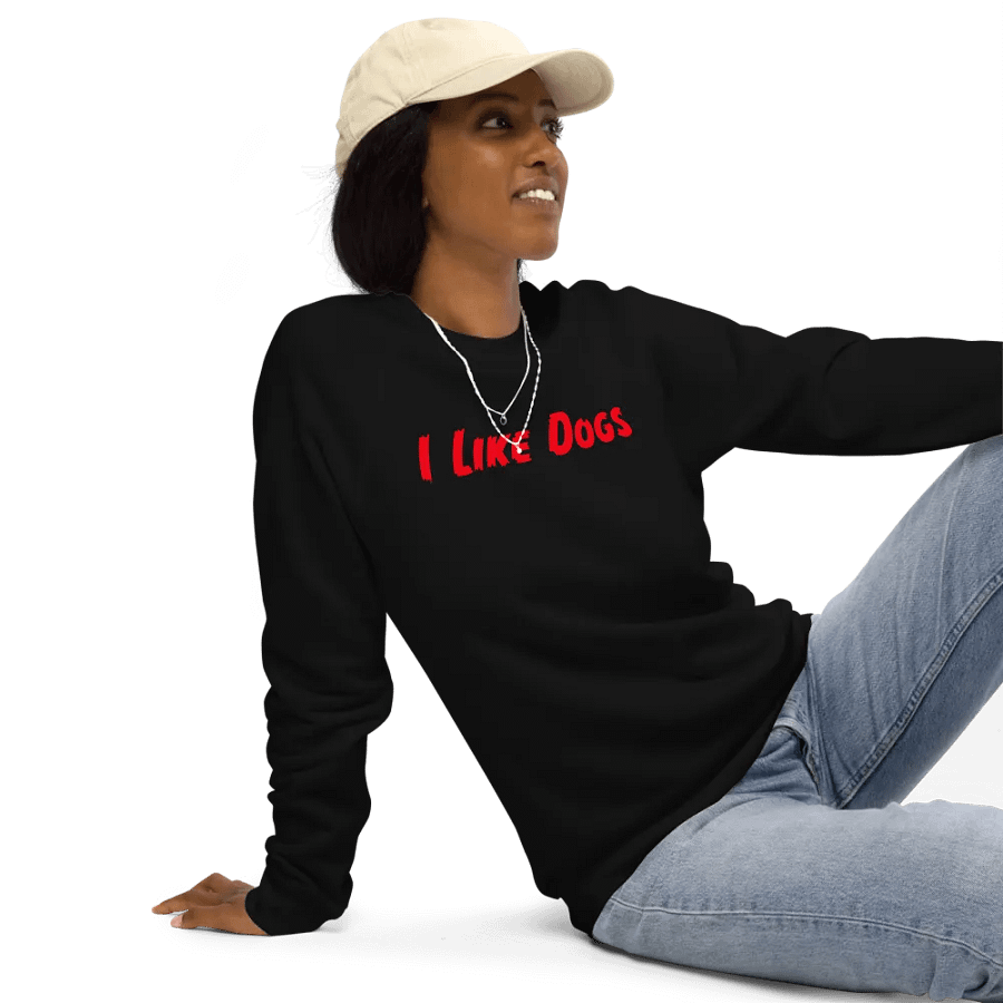I LIKE DOGS sweatshirt product image (14)