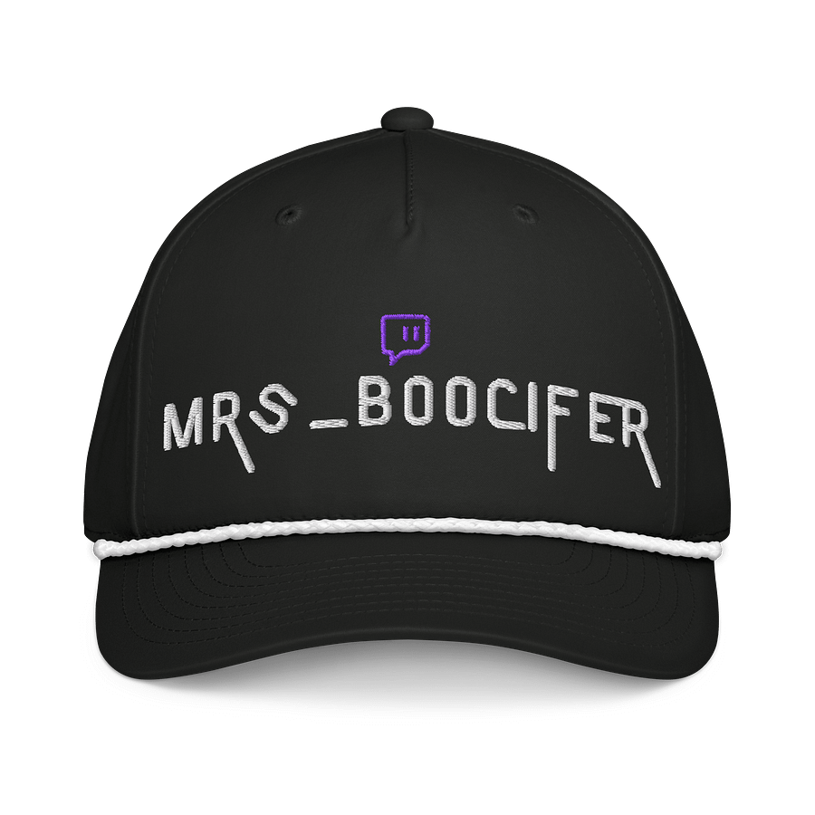 Mrs Boo Golf Hat -Black/White product image (1)