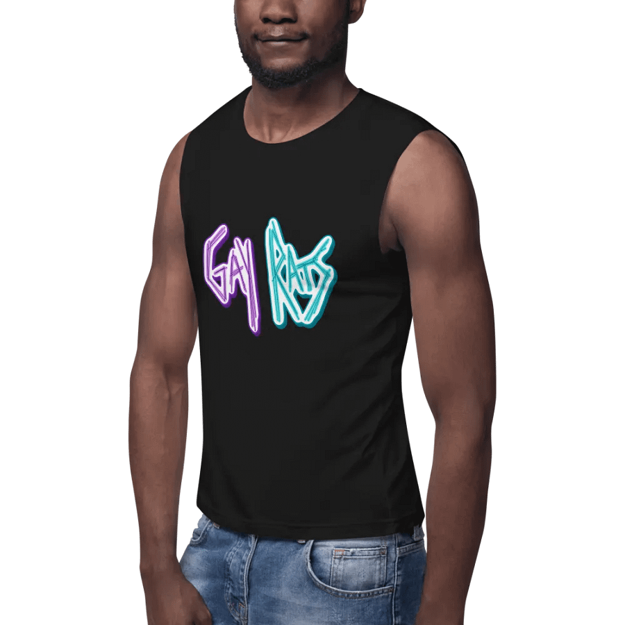 gay rights? more like GAY RATS on a muscle shirt product image (2)