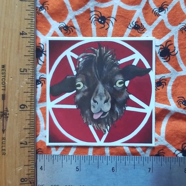 This Goat Sticker product image (1)