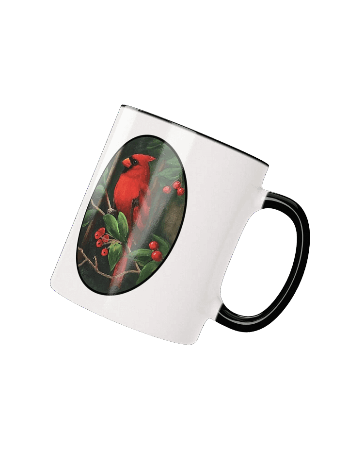Whimsical Cardinal Ceramic Mug product image (6)