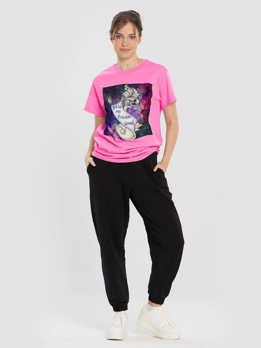 get to my printer level , Dame T-Shirt product image (58)