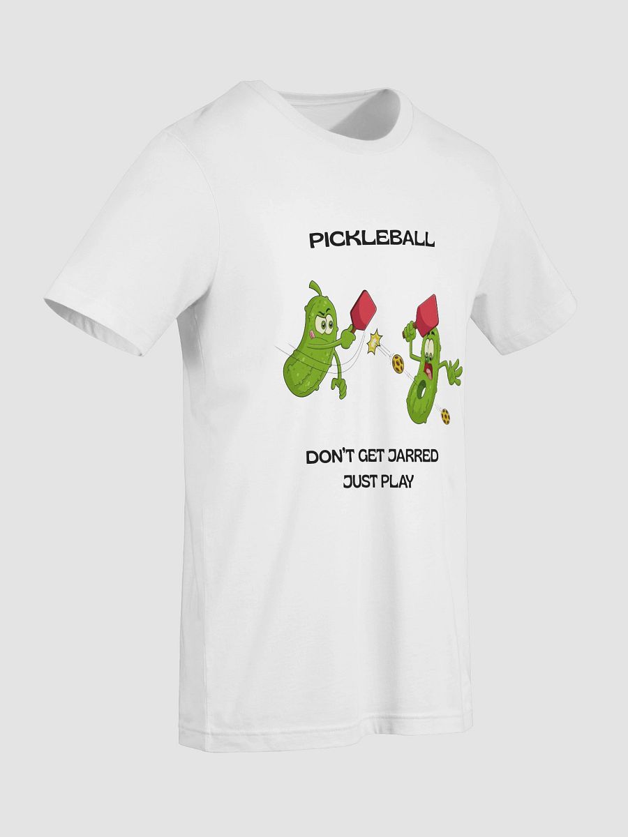 Pickleball Don't Get Jarred Just Play Supersoft T-Shirt product image (94)