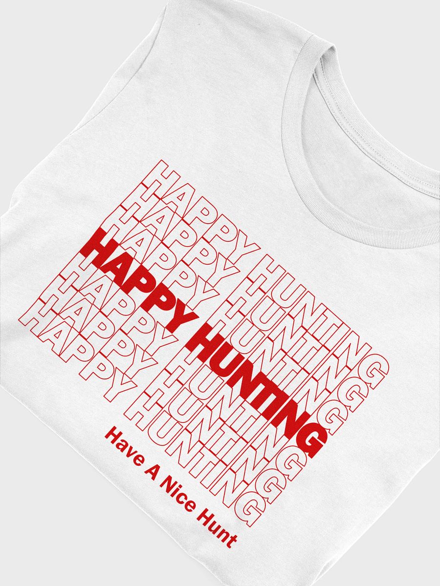 Hunter of Monsters: Happy Hunting Grocery Tee product image (5)
