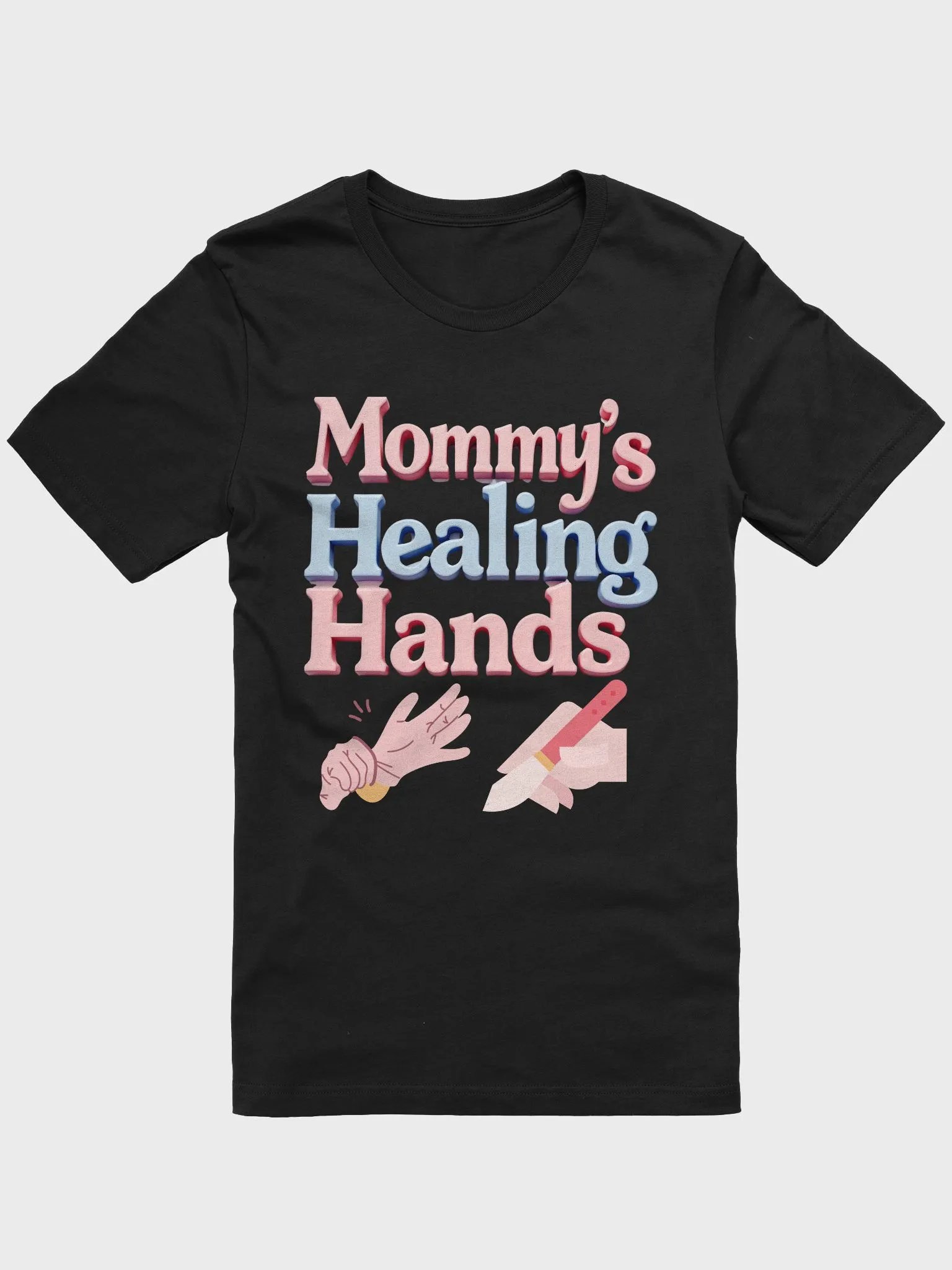 Mommy's Healing Hands Illustrated T-Shirt product image (8)