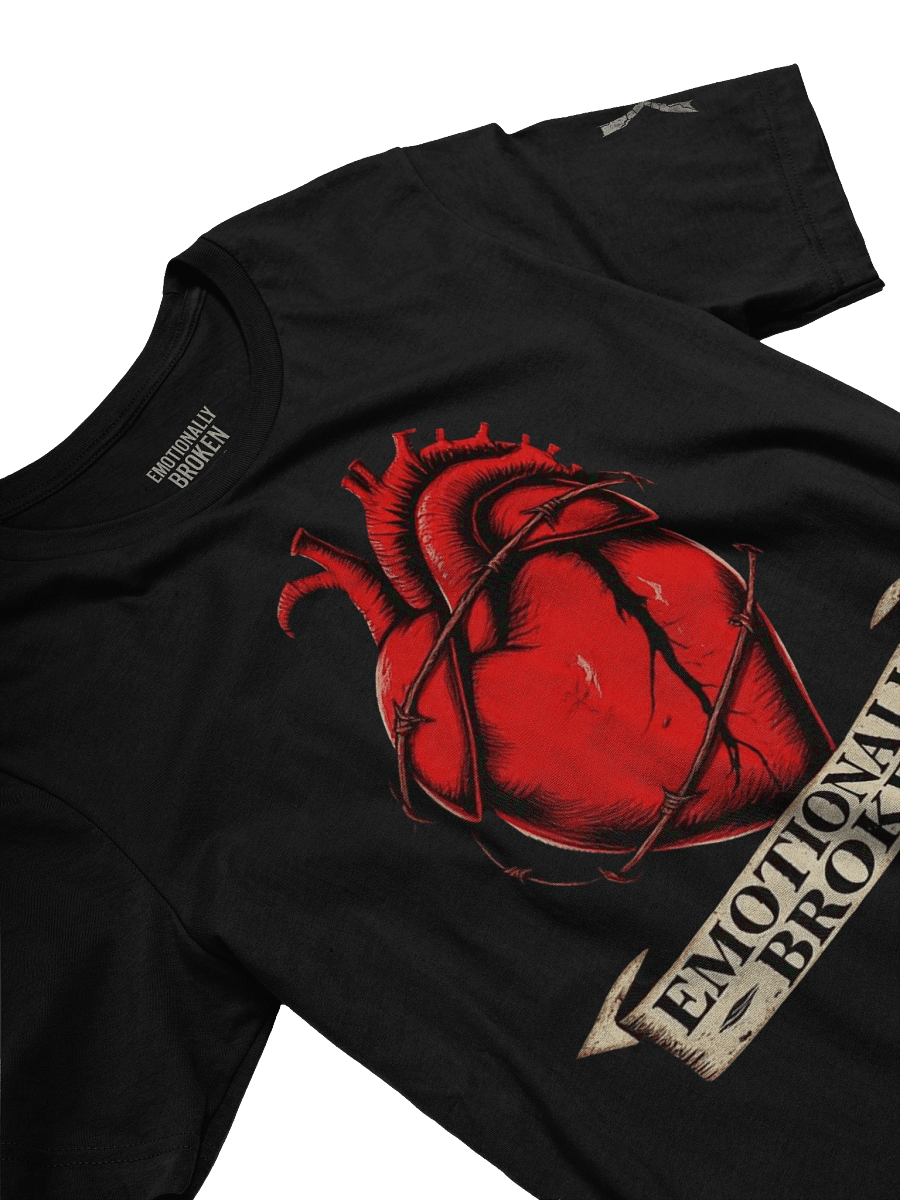 Emotionally Broken Graphic Tee product image (14)