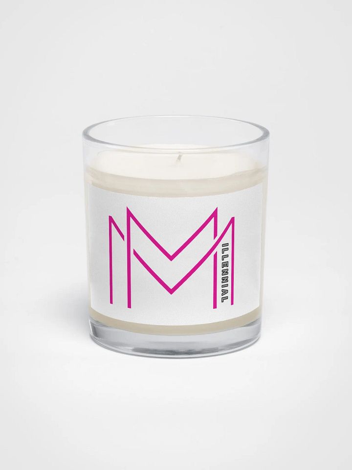 Millennial Soy Wax Candle- fusia logo product image (1)