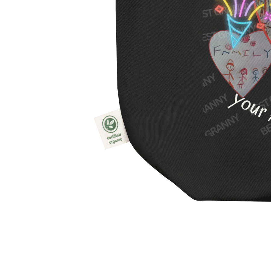 tote bag 'granny you are the best artist .  Your rt inspires us all. perfect gift for granny. product image (12)